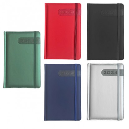 Διαφημιστικά Ημερολόγια 2024 Ημερήσια με λάστιχο, 21Χ14