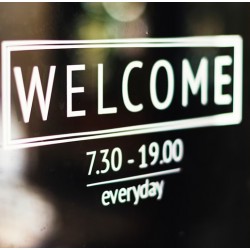 Εποχιακά Αυτοκόλλητα Βιτρίνας και Εισόδου