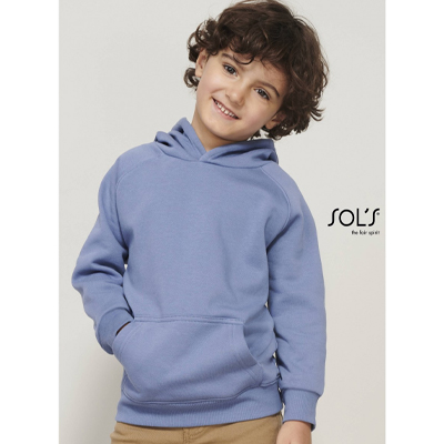 STELLAR KIDS - 03576 Παιδικό οργανικό φούτερ με κουκούλα