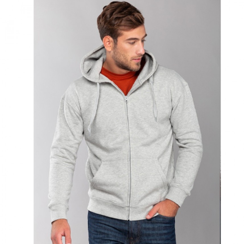 ABOUT BASICS Ζακέτα Φούτερ με κουκούλα DUST 00150B 300gr S-3XL