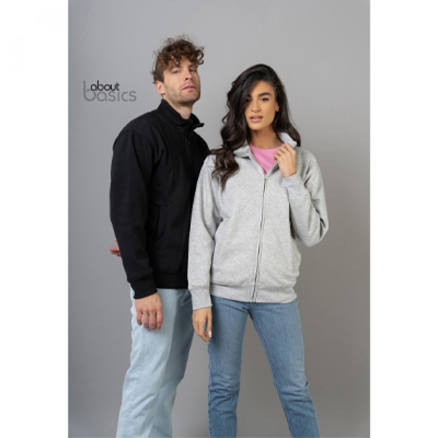 ABOUT BASICS DEAL 00151 Ζακέτα Φούτερ 300gr S-3XL