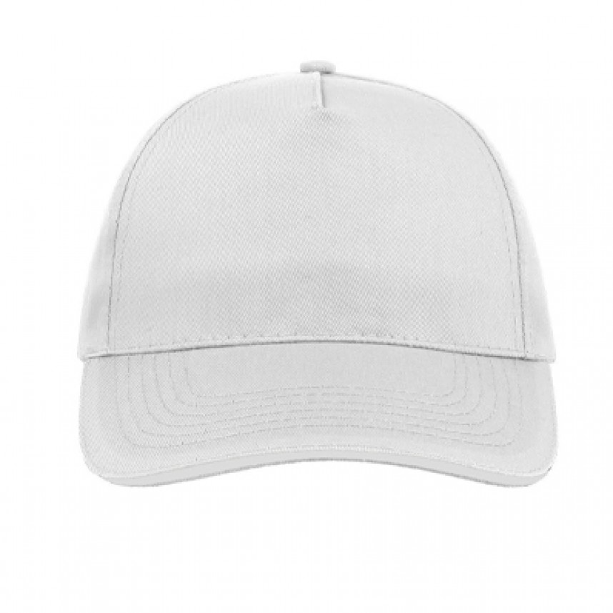 Διαφημιστικά καπέλα Sandwich cotton πεντάφυλλο με Velcro στο πίσω μέρος (K)