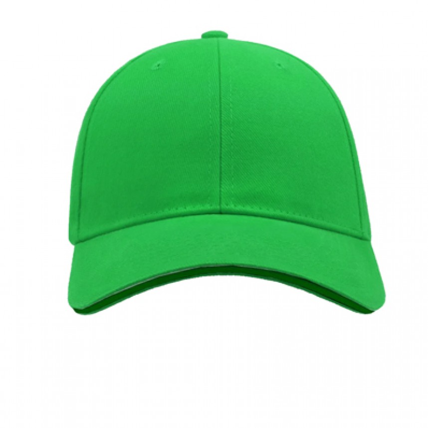 Διαφημιστικά καπέλα Sandwich εξάφυλλο με μεταλλικό κλιπ στο πίσω μέρος