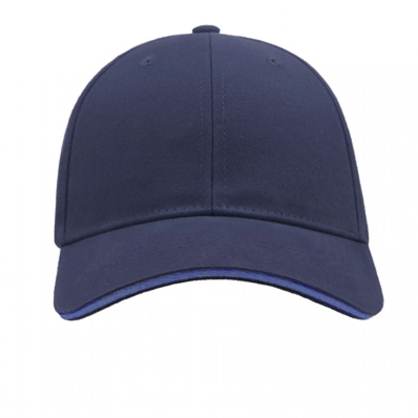 Διαφημιστικά καπέλα Sandwich εξάφυλλο με μεταλλικό κλιπ στο πίσω μέρος