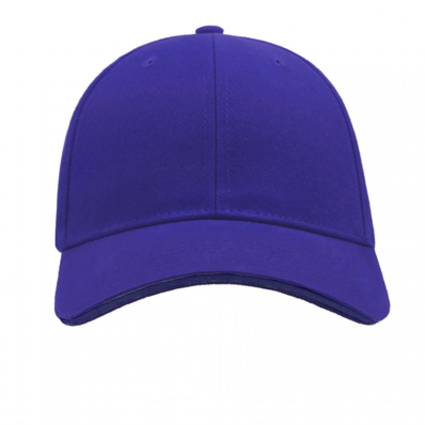 Διαφημιστικά καπέλα Sandwich εξάφυλλο με μεταλλικό κλιπ στο πίσω μέρος