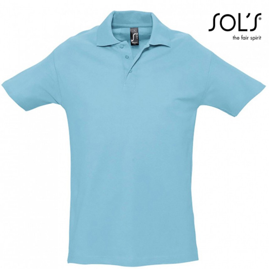 SOL'S - 0520129 - SPRING II 11362 Ανδρικό πόλο – 210gr