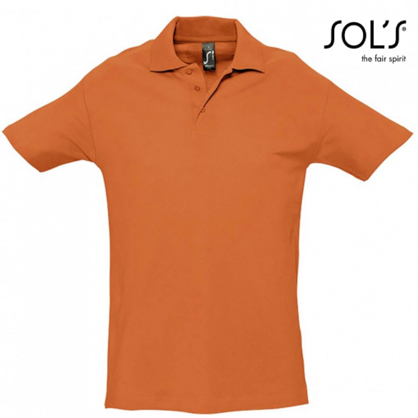SOL'S - 0520129 - SPRING II 11362 Ανδρικό πόλο – 210gr