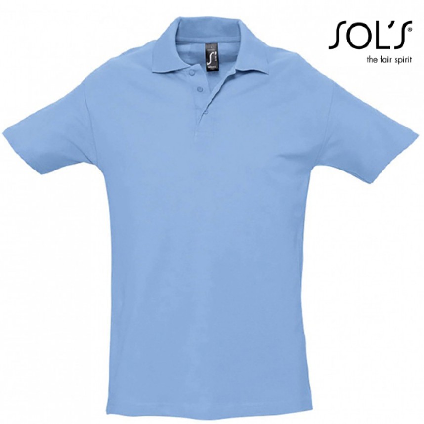 SOL'S - 0520129 - SPRING II 11362 Ανδρικό πόλο – 210gr