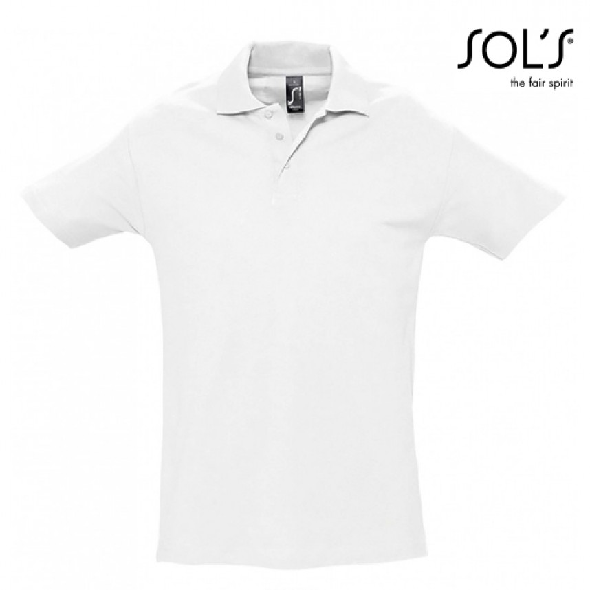 SOL'S - 0520129 - SPRING II 11362 Ανδρικό πόλο – 210gr