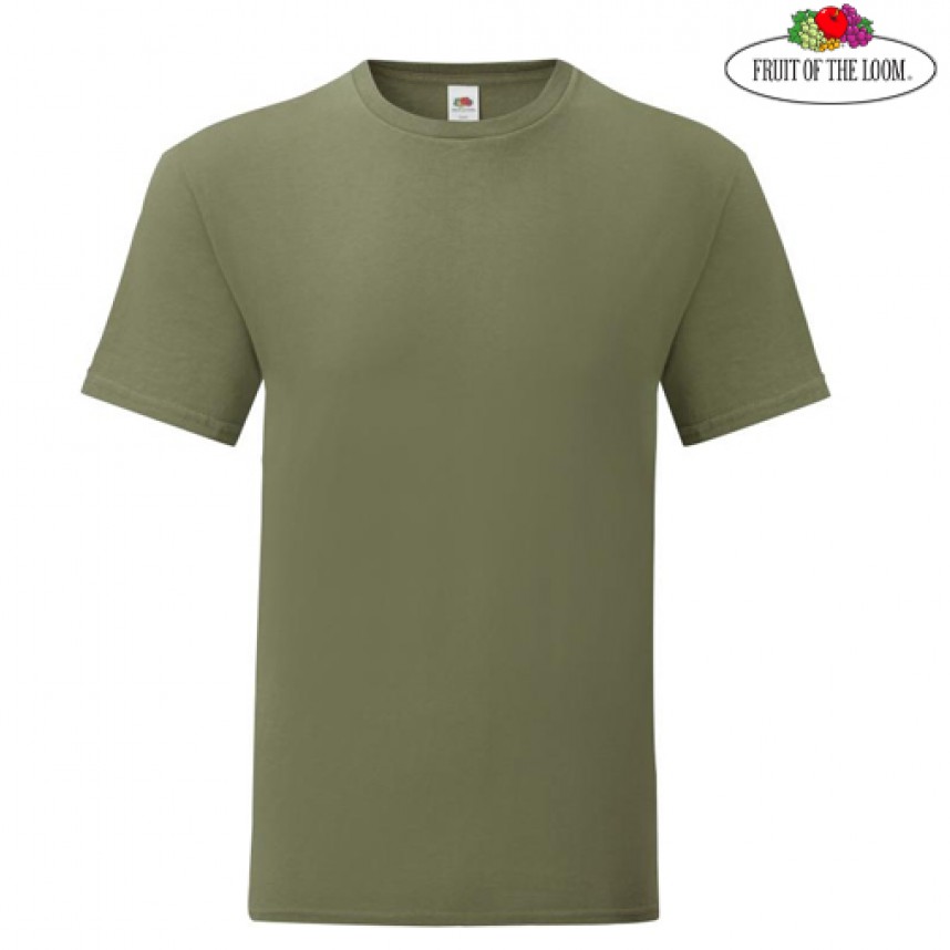 FRUIT OF THE LOOM - 614300C - Ανδρικό μπλουζάκι ICONIC 150T slim fit COLORS