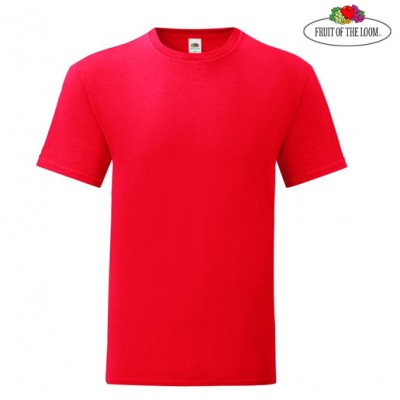 FRUIT OF THE LOOM - 614300C - Ανδρικό μπλουζάκι ICONIC 150T slim fit COLORS