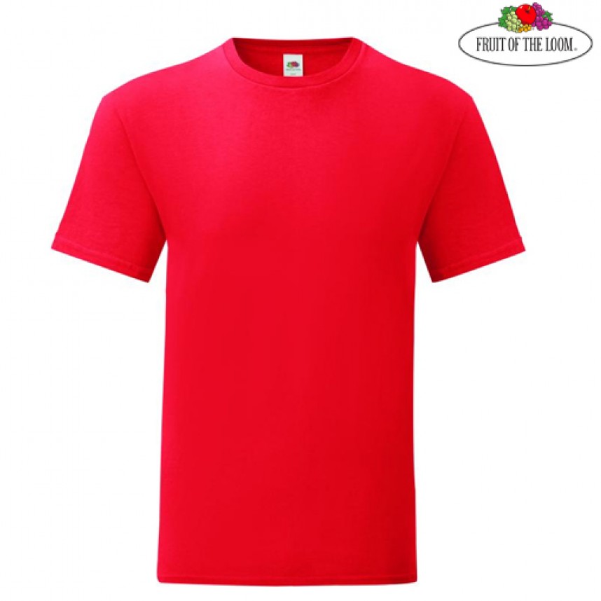 FRUIT OF THE LOOM - 614300C - Ανδρικό μπλουζάκι ICONIC 150T slim fit COLORS