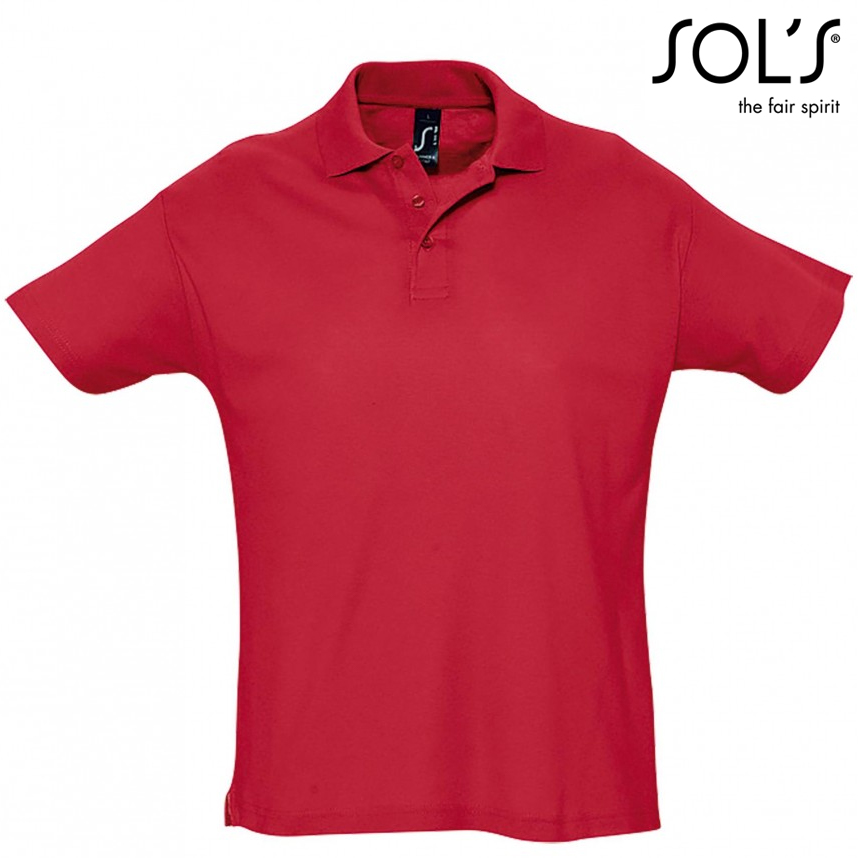 SOL'S - 0520132 - SUMMER II 11342 Ανδρικό πόλο  – 170gr
