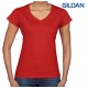 GILDAN - 064102 - Γυναικείο μπλουζάκι 150gr με V λαιμόκοψη κοντομάνικα GILDAN 64V00L
