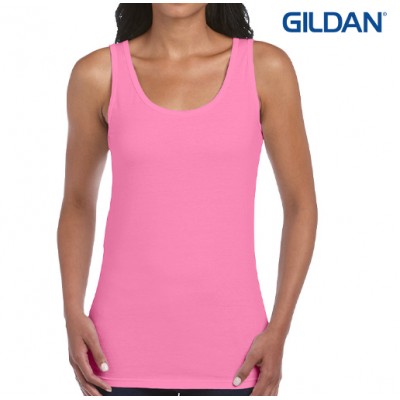 GILDAN - 064200 - Μπλουζες τιραντέ γυναικείες αμάνικες GILDAN 64200L