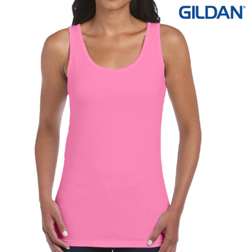 GILDAN - 064200 - Μπλουζες τιραντέ γυναικείες αμάνικες GILDAN 64200L