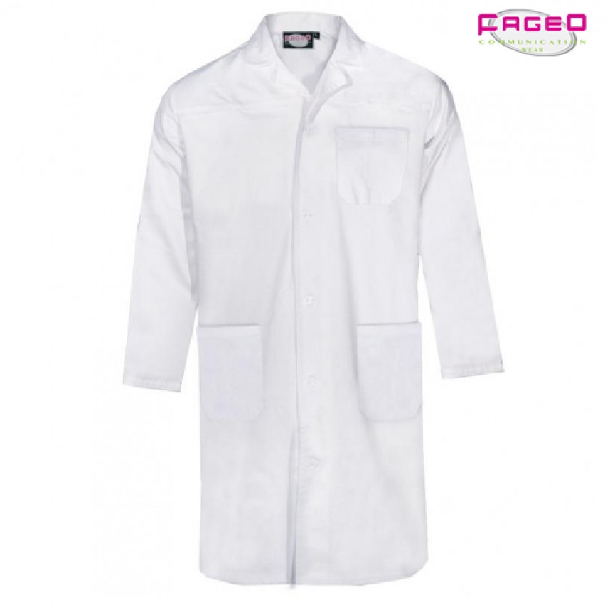 00550 Ρόμπα εργασίας με γιακά