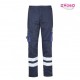 Παντελόνι εργασίας με δύο ανακλαστικές ταινίες