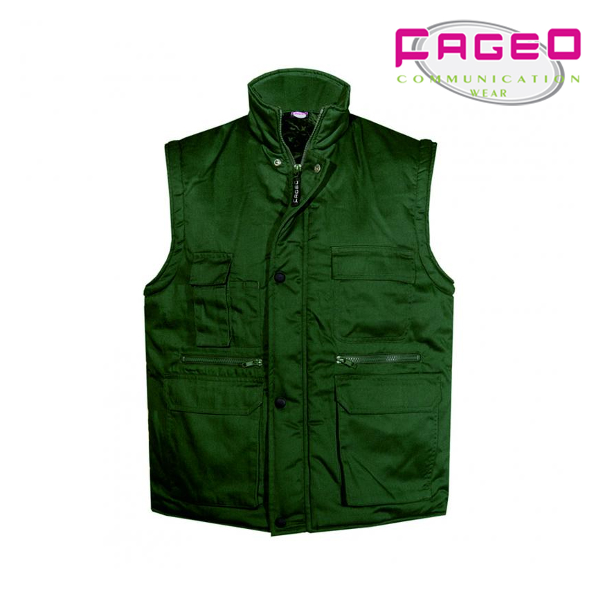 FAGEO - 00060 - Γιλέκο υφασμάτινο με επένδυση