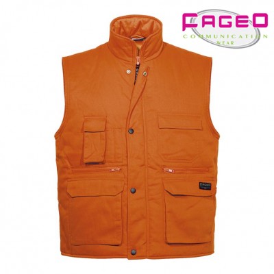 FAGEO - 00060 - Γιλέκο υφασμάτινο με επένδυση