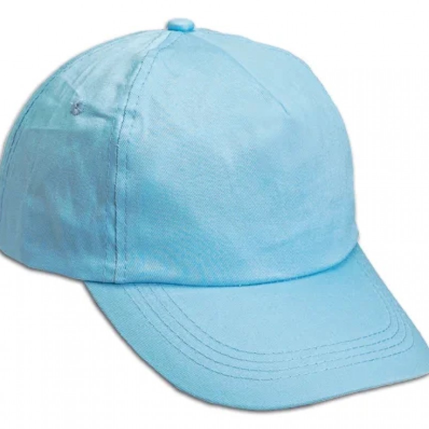 Διαφημιστικά Καπέλα jockey 5Φυλλο,περιμετρο 58 εκ. με velcro στο πίσω μέρος μον.εκτυπωση (K)