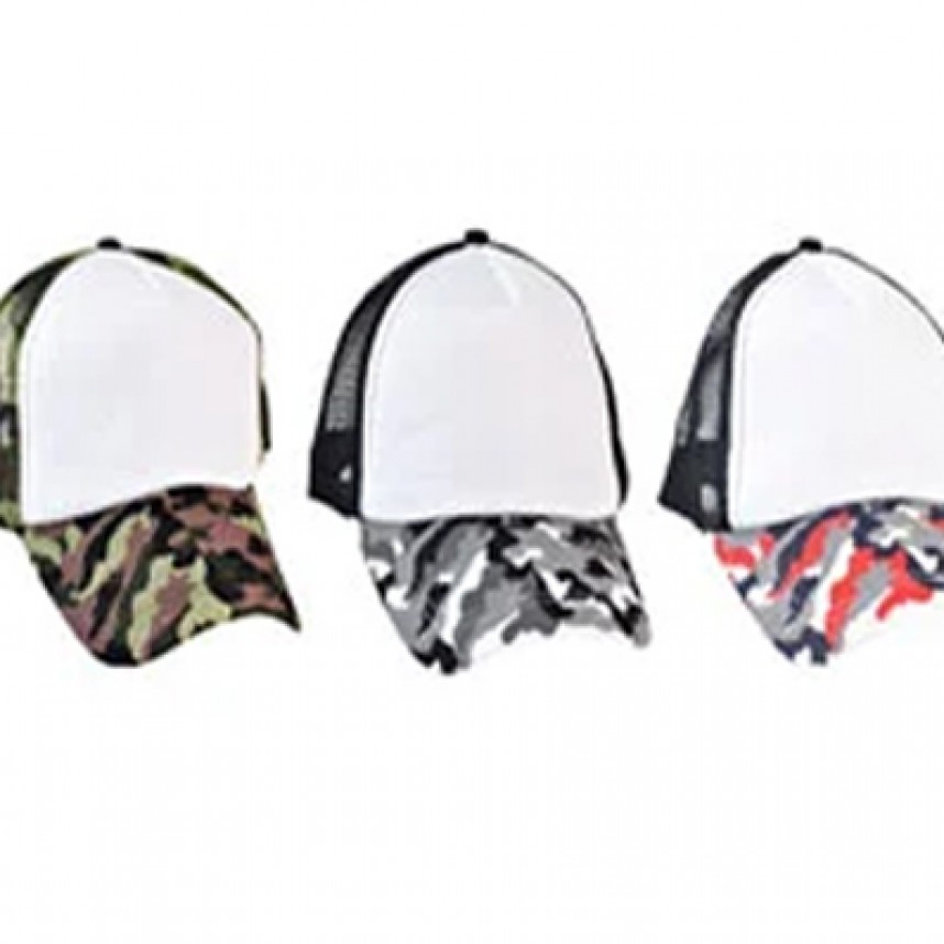 Καπέλο jockey με δίχτυ στρατιωτικό (K)