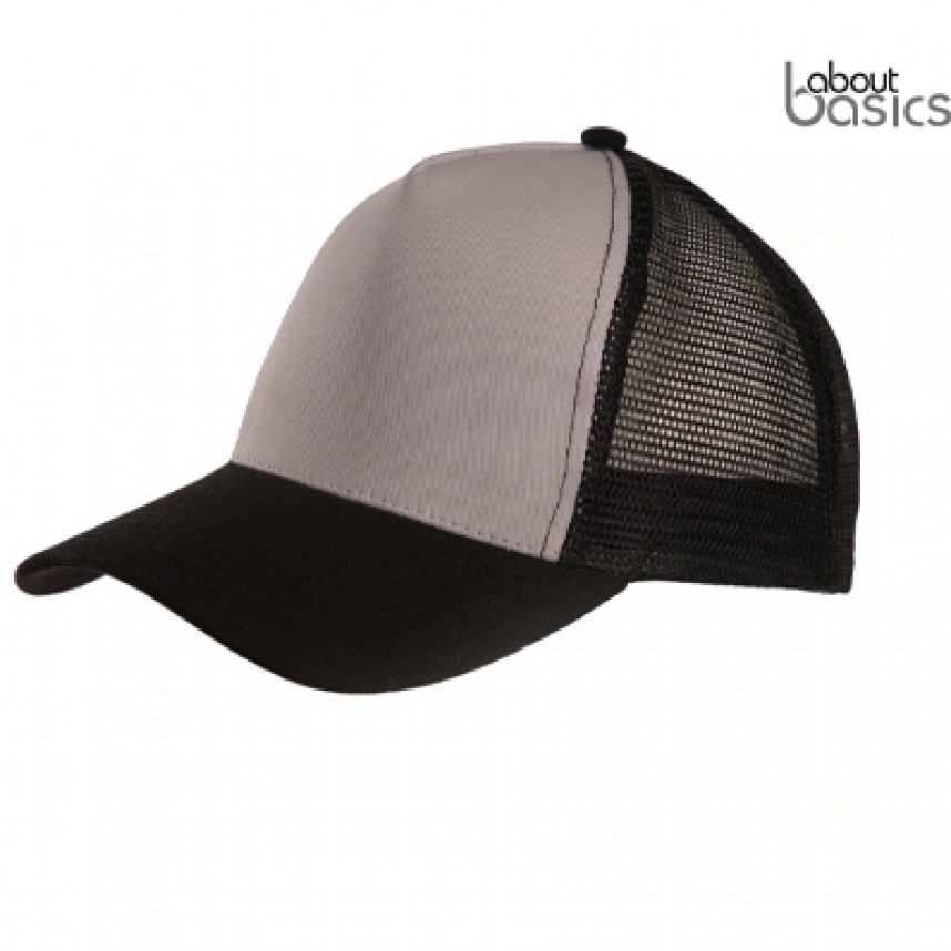 FOX 00840 Πεντάφυλλο καπέλο με δίχτυ τύπου trucker (K)