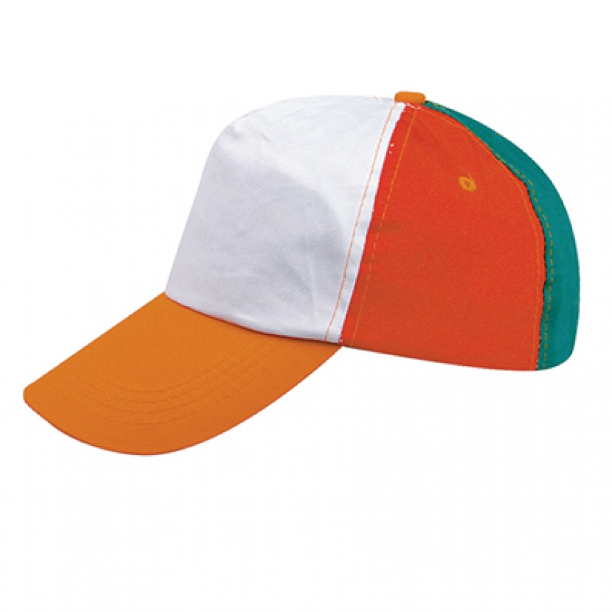 Καπέλο παιδικό πεντάφυλλο πολύχρωμο (K)